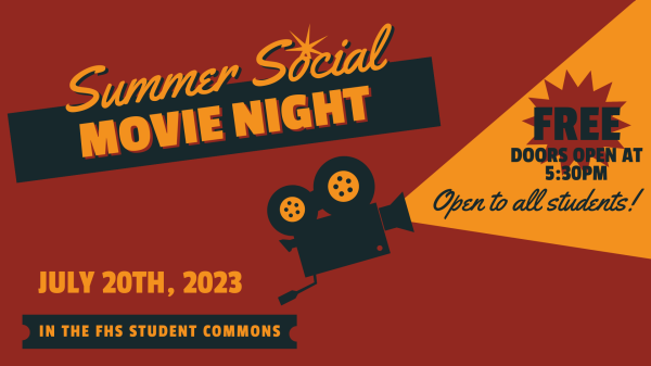 HSUSU Summer Social Movie Night