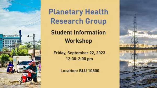 Planetary Health Student Info SEssion