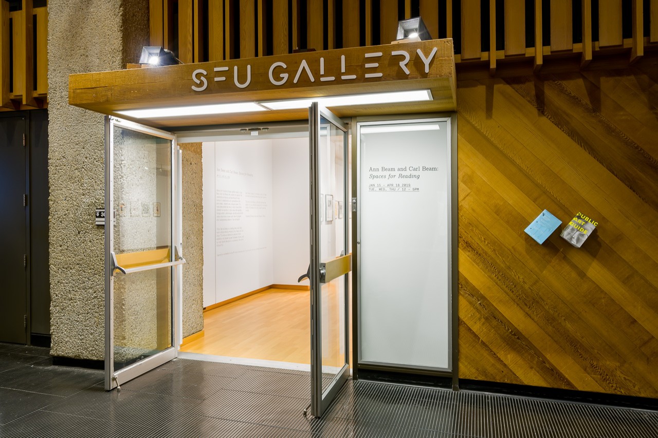 SFU Gallery - Ann Beam and Carl Beam: Spaces for Reading
