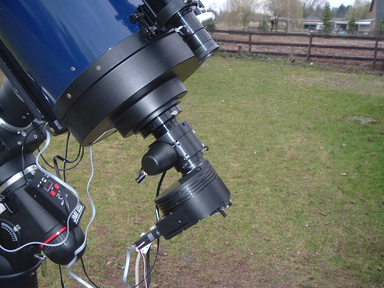 another view of the JMI focuser attached directly to the OTA using the R/C body.