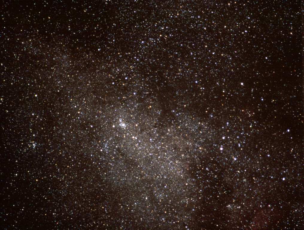 Looking into the heart of the constellation Crux