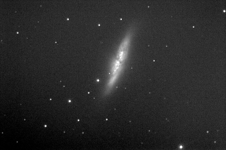 A five minute shot of M82.