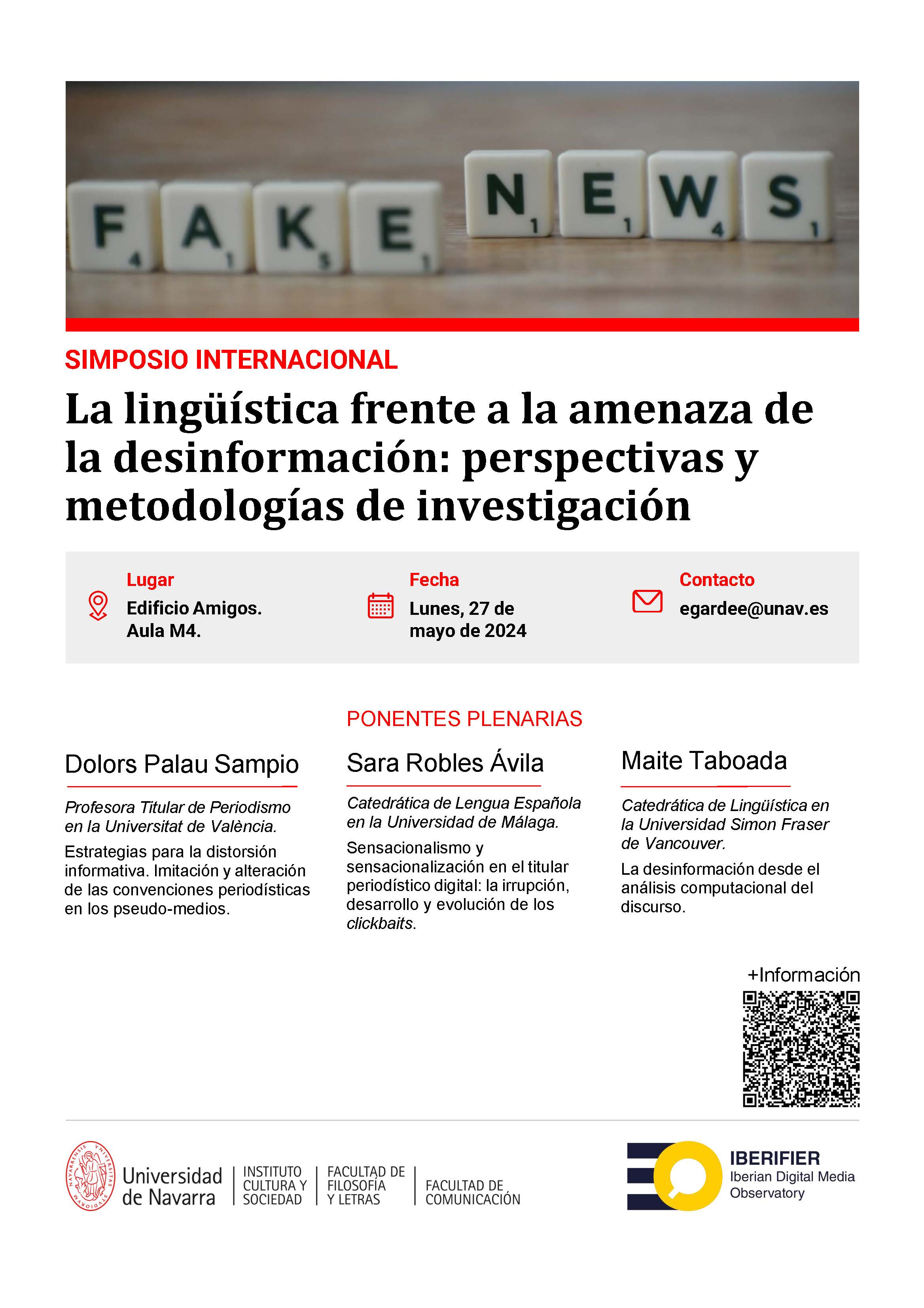 simposio desinformacion