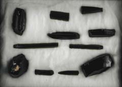 Kit 20, Lithics, Obsidian Blade Cores