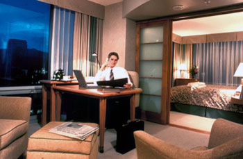 Room detail, Delta Vancouver Suites