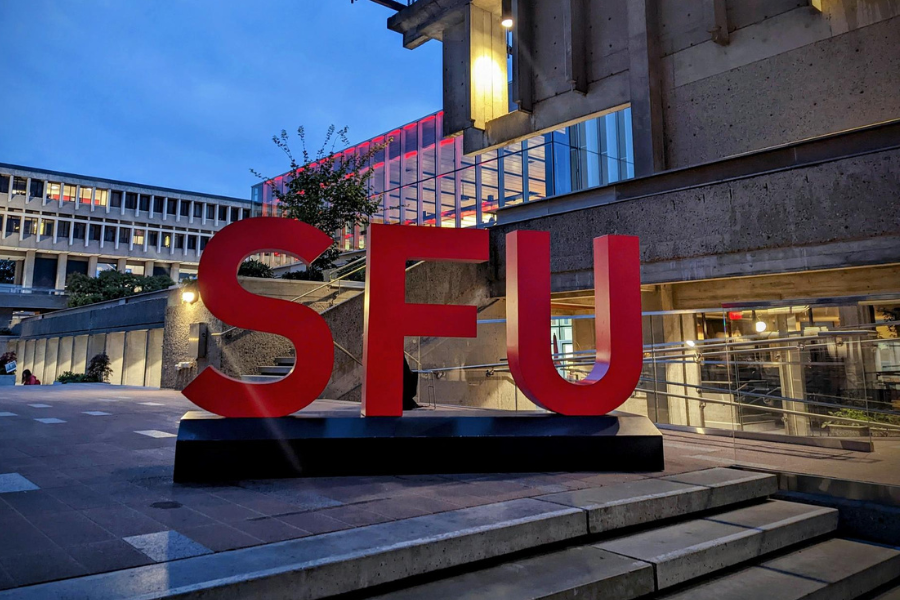 SFU sign