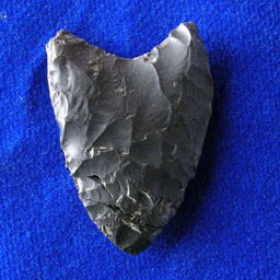 Spearpoint from the Charlie Lake Cave archaeological site
