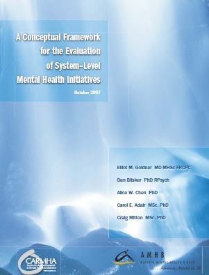 A Conceptual Framework for the Evaluation of System–Level Mental Health Initiatives