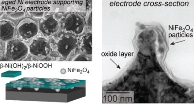 Assessing the Transformations of Supported Nanocatalysts Used in the Oxygen Evolution Reaction: A Case Study Using NiFe2O4 Nanoparticles Supported on Textured Ni Electrodes