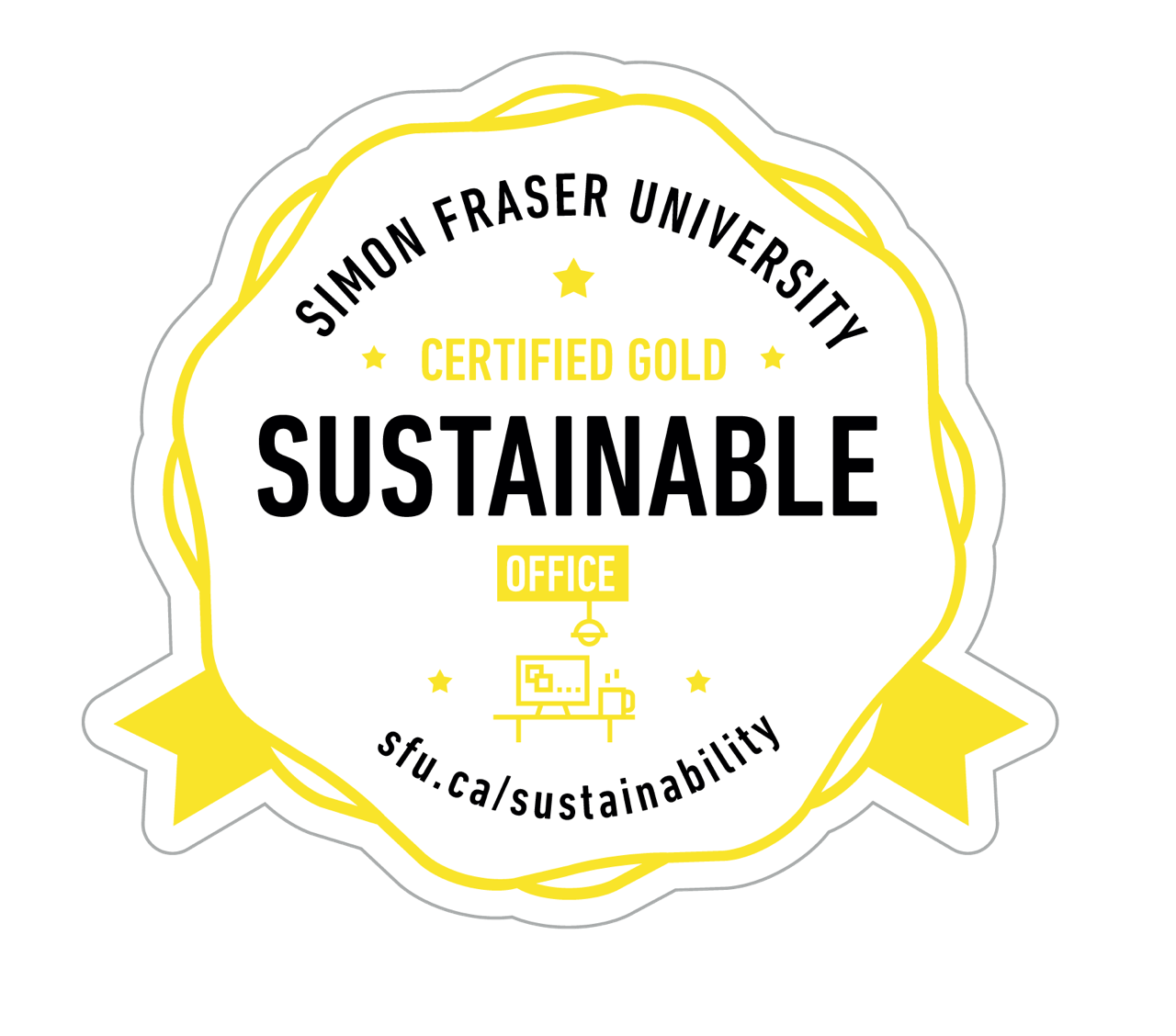 Certified Gold Sustainable Space crest
