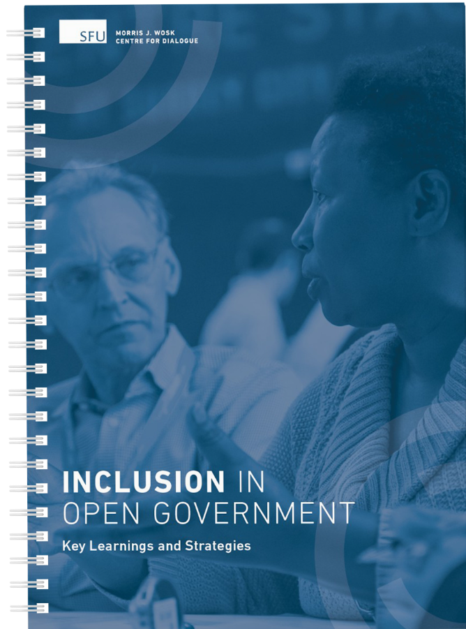 Cover of the Inclusion in Open Government key learnings and strategies report