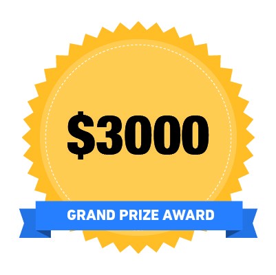 $3000 Grand Prize Award badge