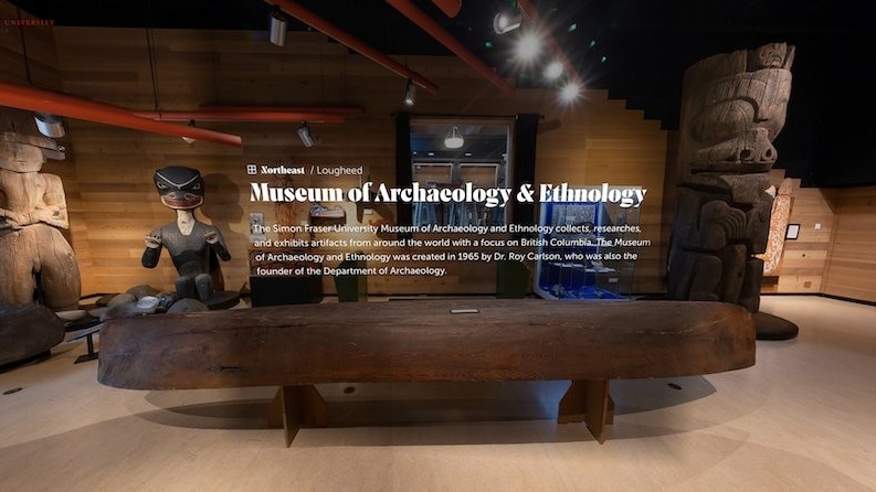 Tour SFU's Museum of Archaeology and Enthnology