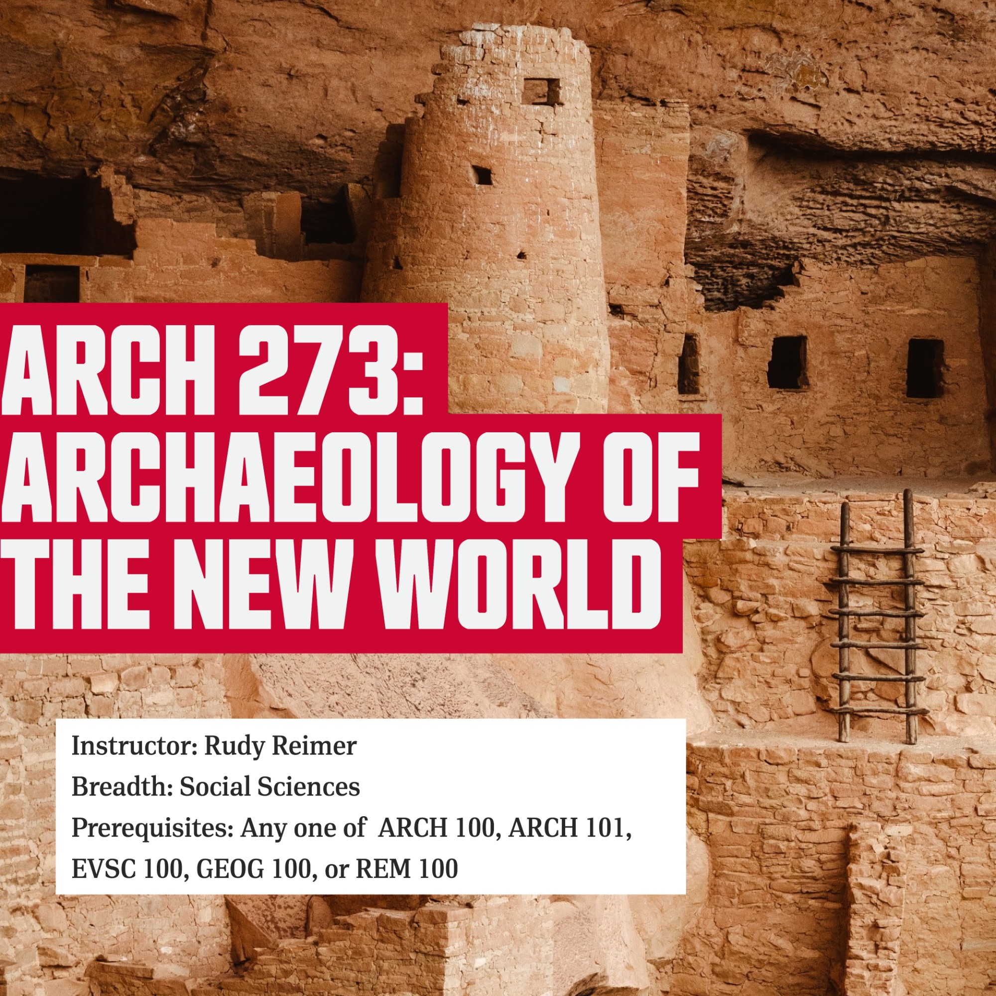 ARCH 273: Archaeology of the new world