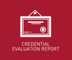 Credential evaluation report