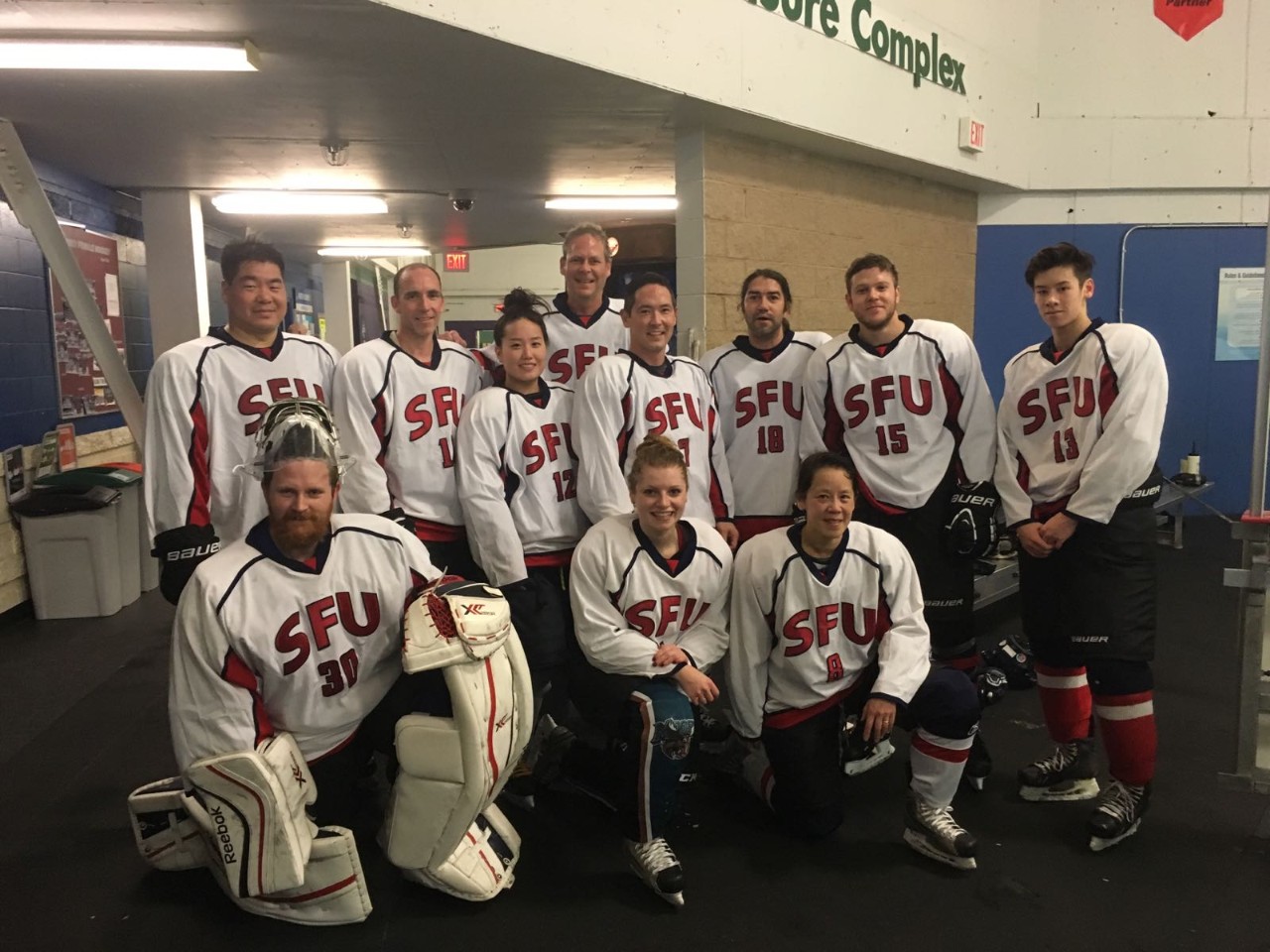 SFU Health Sciences hockey team