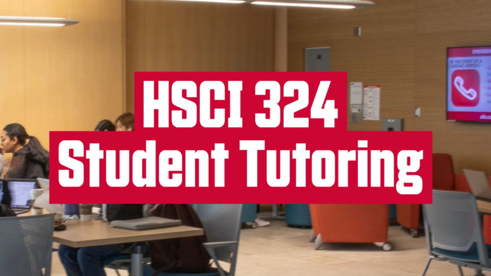 HSCI 324 STUDENT TUTORING