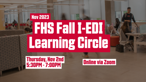 Nov 2: Fall I-EDI Learning Circle