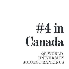 SFU Geography #4 in Canada in QS world univ subject rankings