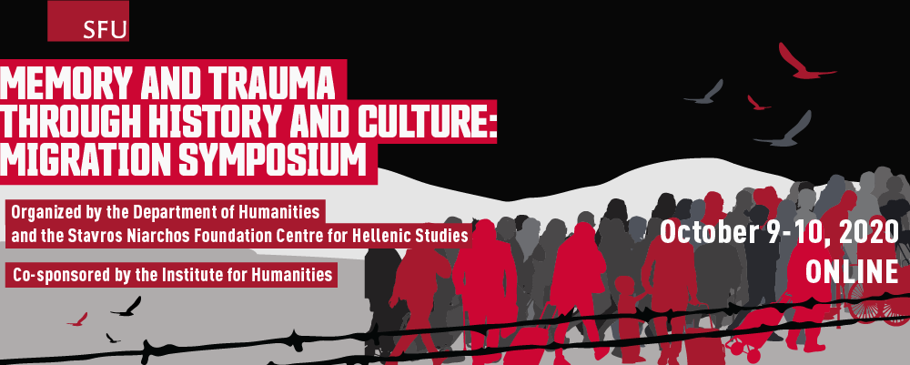 Two-day symposium on memory and trauma through the history and culture of migrations announced for October 9th and 10th