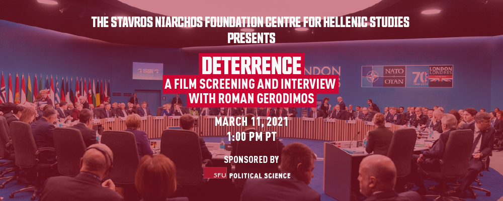 Upcoming film screening and interview with Roman Gerodimos considers future of NATO and relevance of deterrence as security strategy