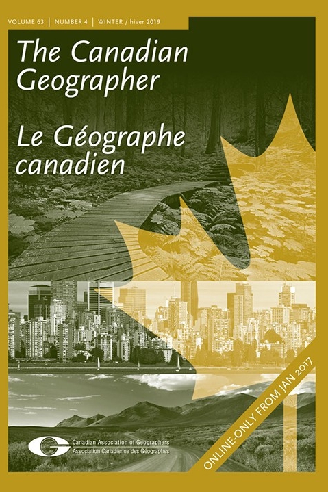 The Canadian Geographer