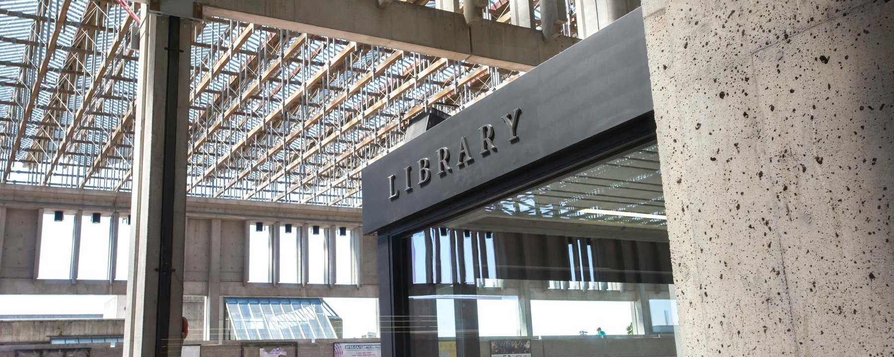 Library at SFU Surrey campus