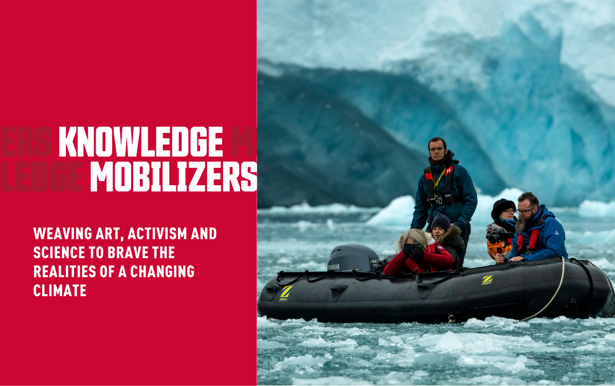 Dr. Lynne Quarmby and Her Book "WaterMelon Snow Science, Art, and a Lone Polar Bear" is Featured in SFU Knowledge Mobilizers Series