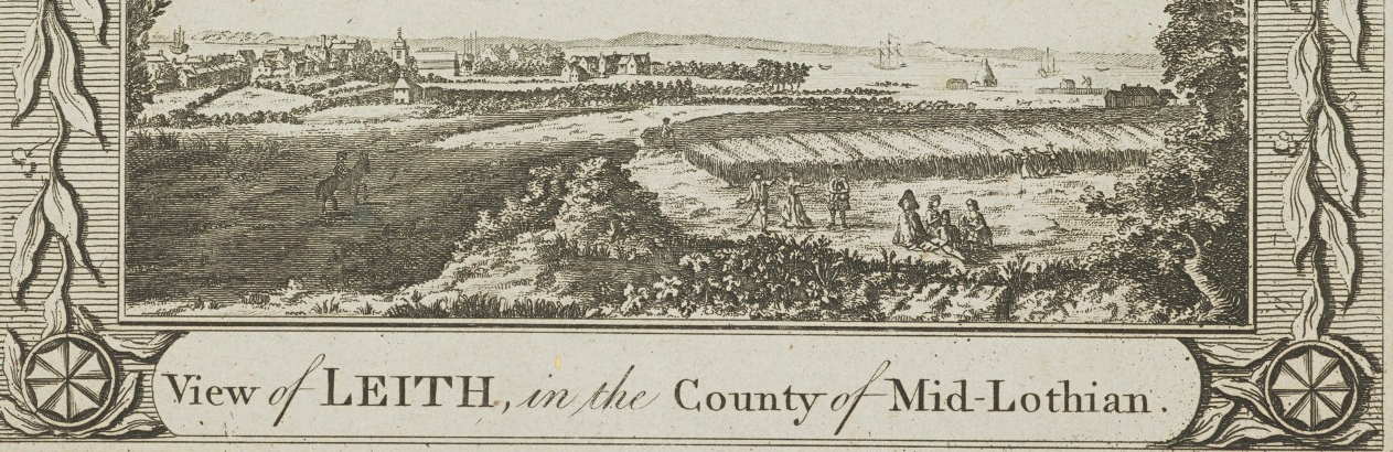 View of Leith from the East Road, Edinburgh