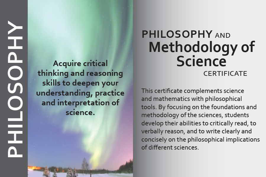 marketing postcard for methodology in science certificate