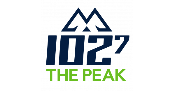 102.7 The Peak Logo