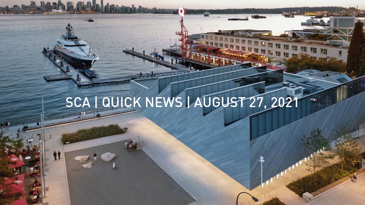 SCA | Quick News | August 27, 2021