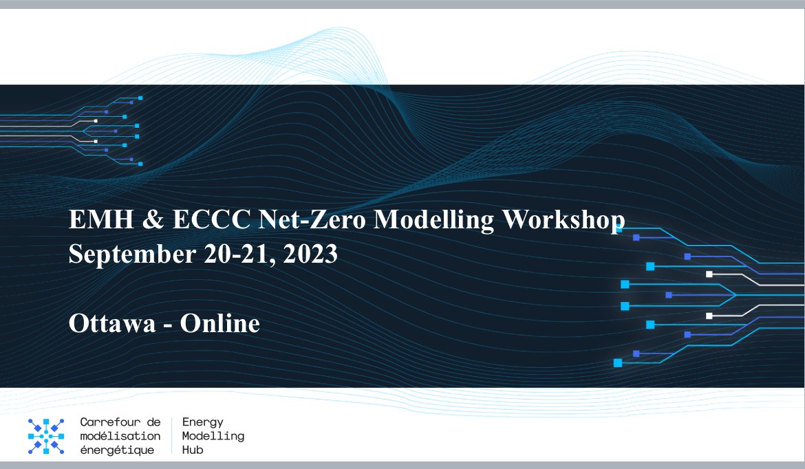 Dr. Niet invited to ECCC-EMH Net Zero Modelling Workshop to present on open modelling best practices