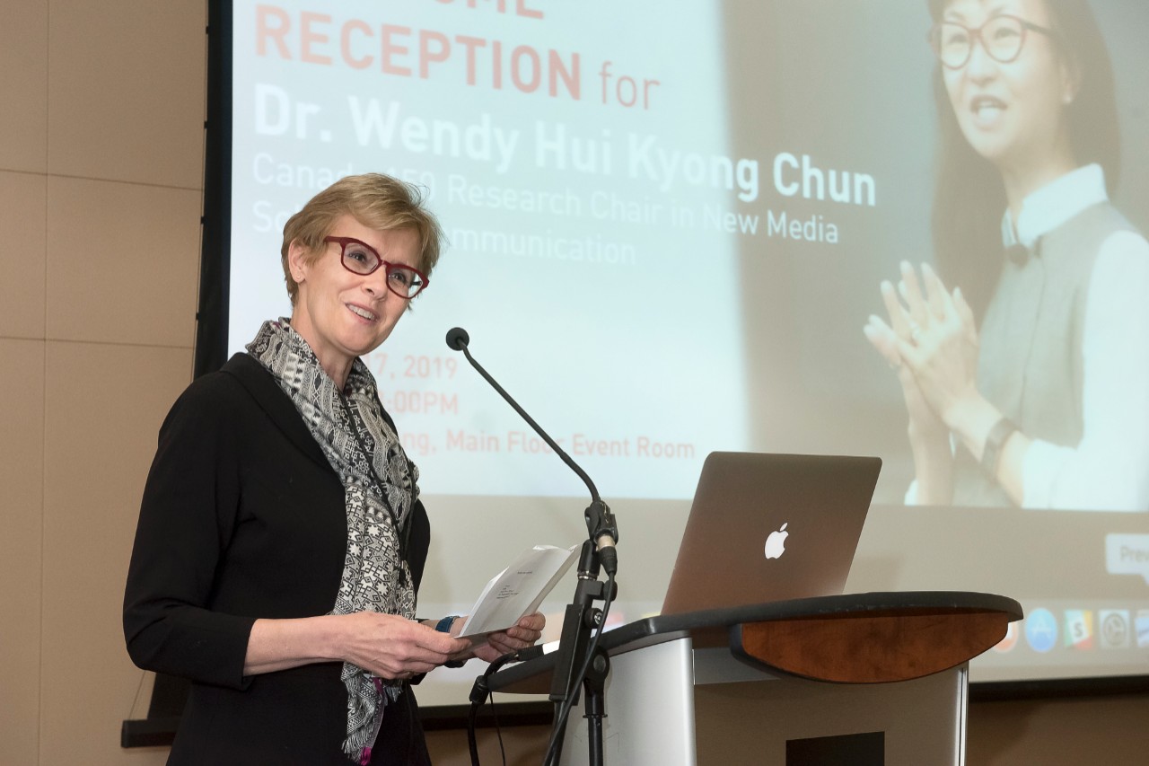 Welcome Reception for Canada 150 Research Chair Wendy Chun
