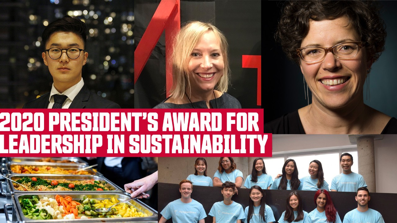2020 President's Award for Leadership in Sustainability winners announced - SFU News - Simon Fraser University News