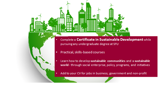 Certificate in Sustainable Development