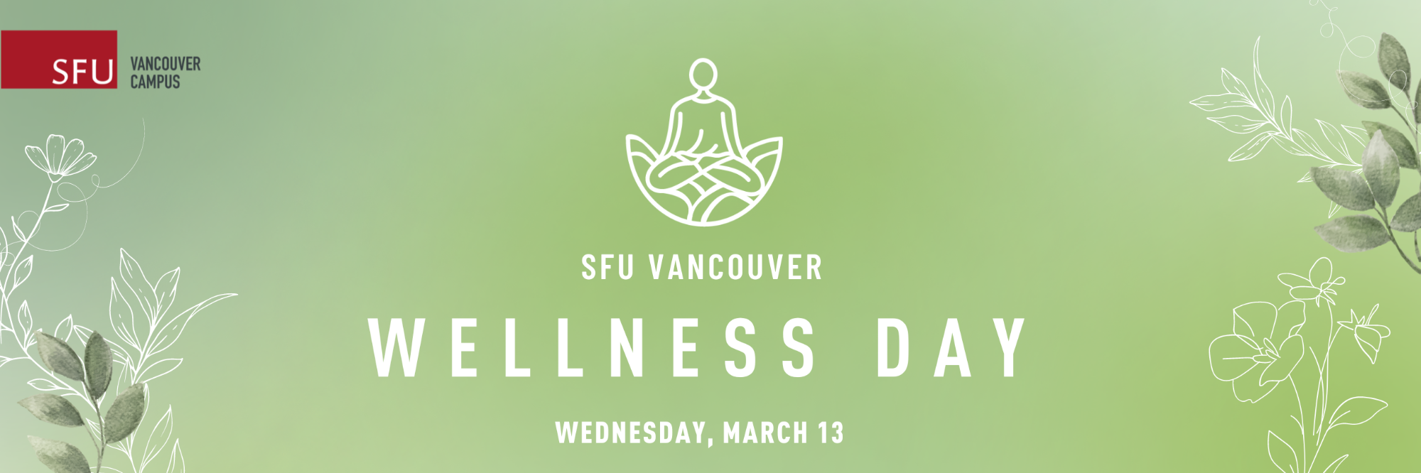 March 2024 Wellness Day promotional graphic