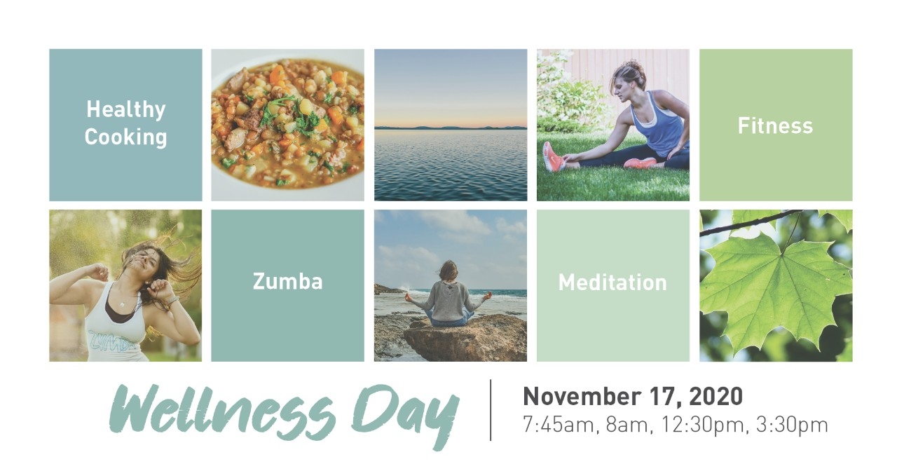November 2021 Wellness Day promotional graphic
