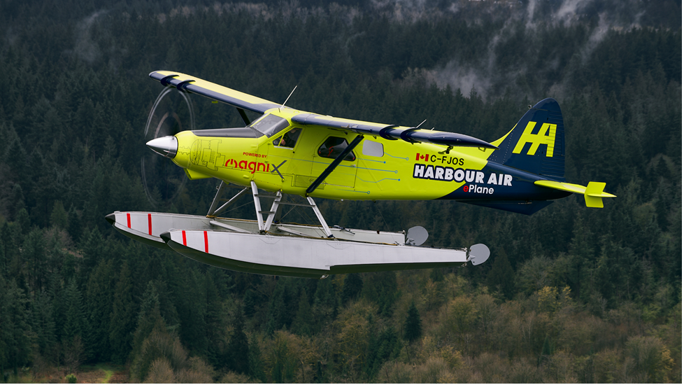 Harbour Air ePlane. Photo Credit: Harbour Air Aerospace Services
