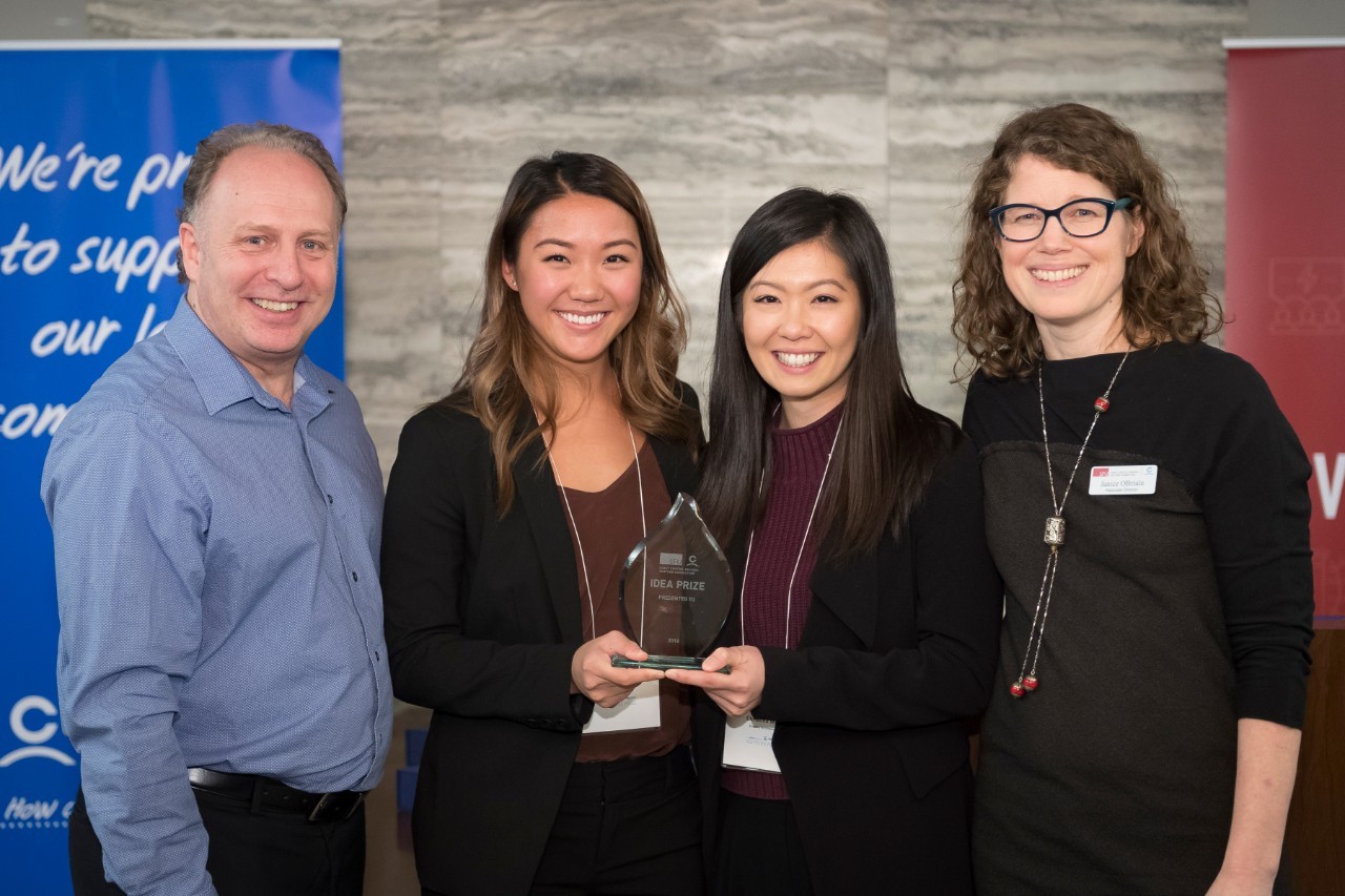Employ to Empower won the Idea Prize award at the 2018 Coast Capital Savings Venture Prize