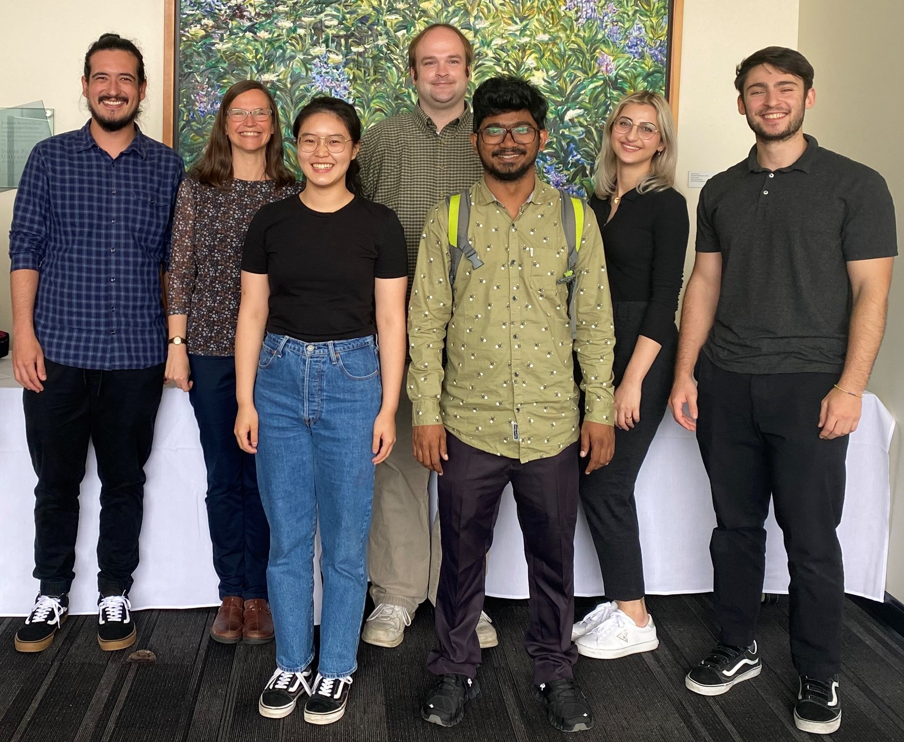 Forde lab photo at Frontiers in Biophysics