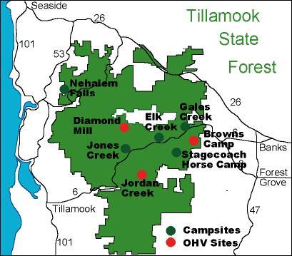Tillamook Campgrounds
