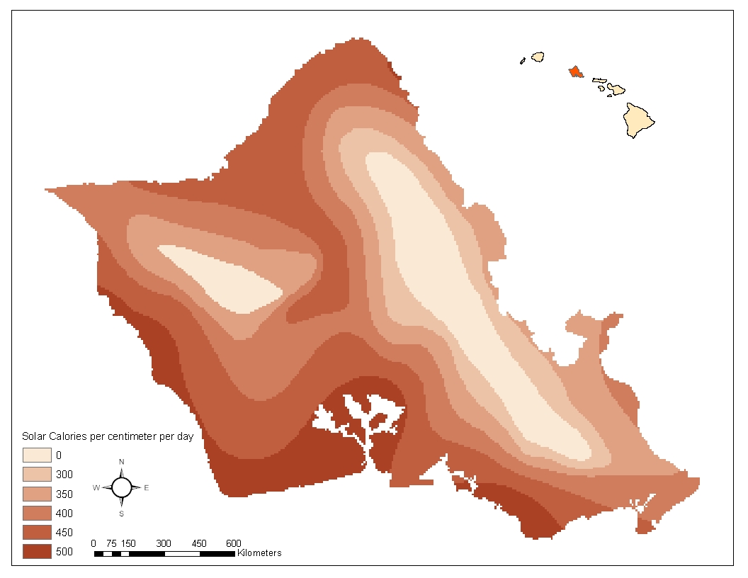 Preferred Location of Solar Power Plant - Oahu