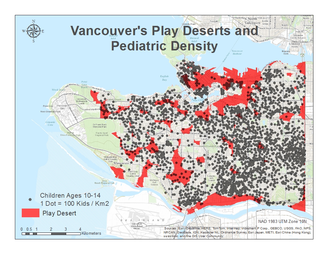 Play Deserts & Child Density