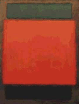 Mark Rothko Orange Brown 
