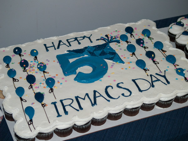 IRMACS 5th Anniversary Cake