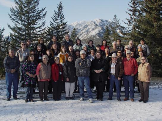 Participants in the First Nations Math Education Workshop