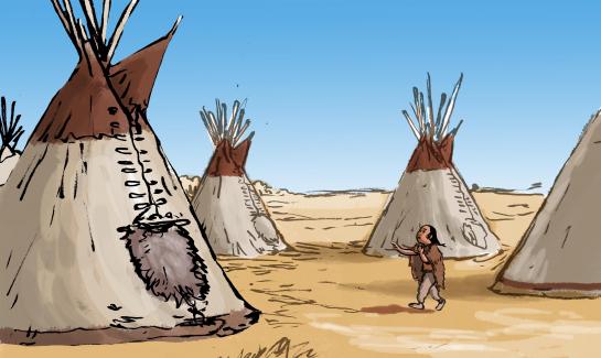Small Number counting tipis