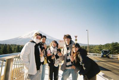 Me and friends at Mt. Fuji