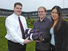 Chris Rogerson, Andrew Drinkwater and Joanna Juy
